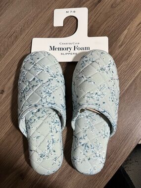 Charter Club Memory Foam Slippers